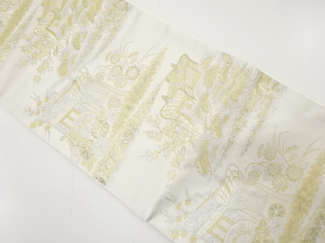 JAPANESE FUKURO OBI / WOVEN CARRIAGE